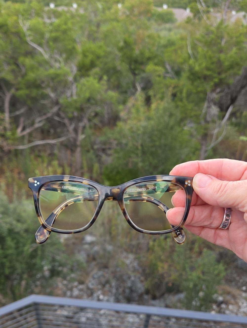 Oliver Peoples Penny Tortoise Cat-Eye